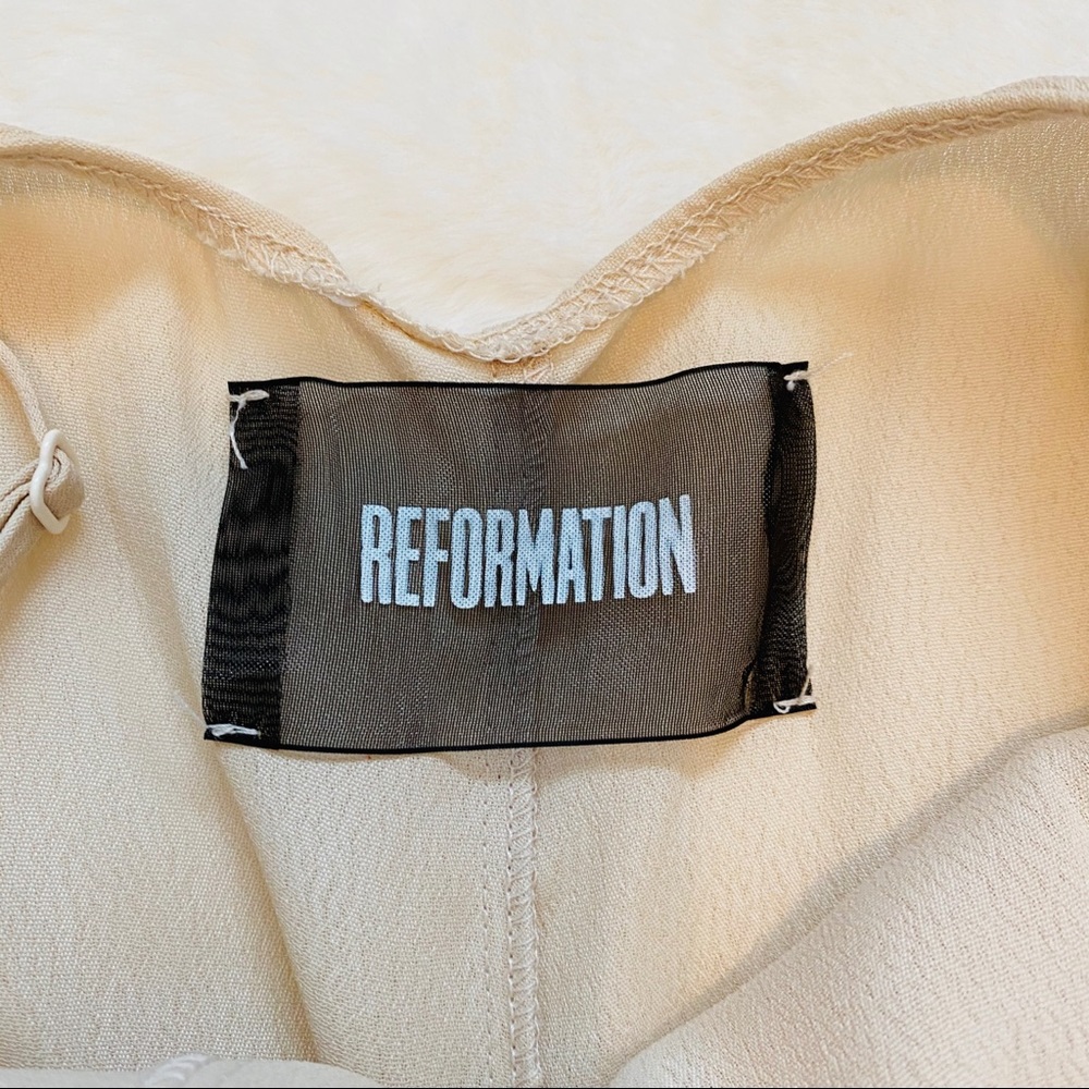 Reformation Arabeth Long Open-back Dress - Picture 6 of 9